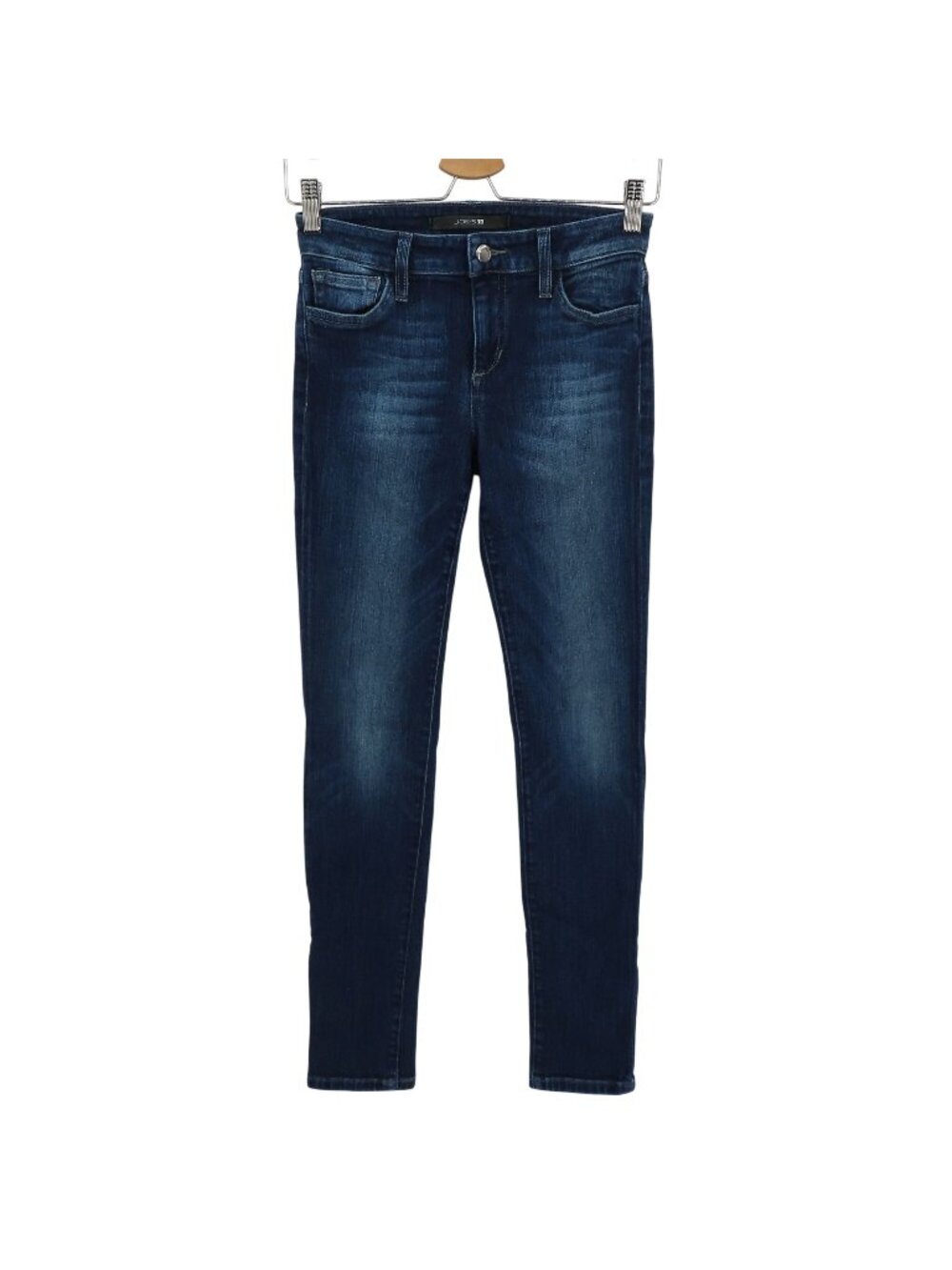 Joes Jeans Women 26 The Skinny April Dark Blue Wash Denim Jeans Cotton Blend